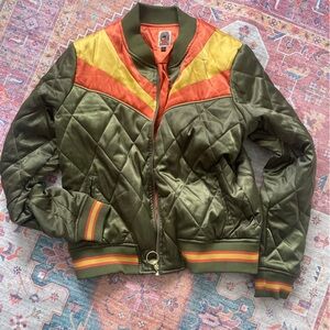Quilted Bomber Jacket - Classic Rock Culture